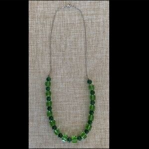 Beautiful hand-made necklace with stainless steel. New.